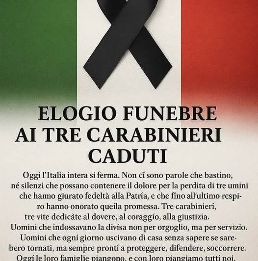 ITALIA MODERATA ESPRIME SENTITE CONDOGLIANZE ALLE FORZE DI POLIZIA!